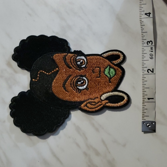 Fly Girl Iron-On Patch - Picture 2 of 4